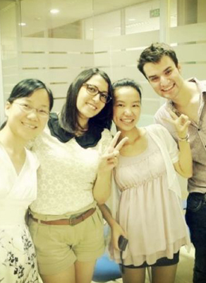 无锡语风汉语优异汉语学生Victoria